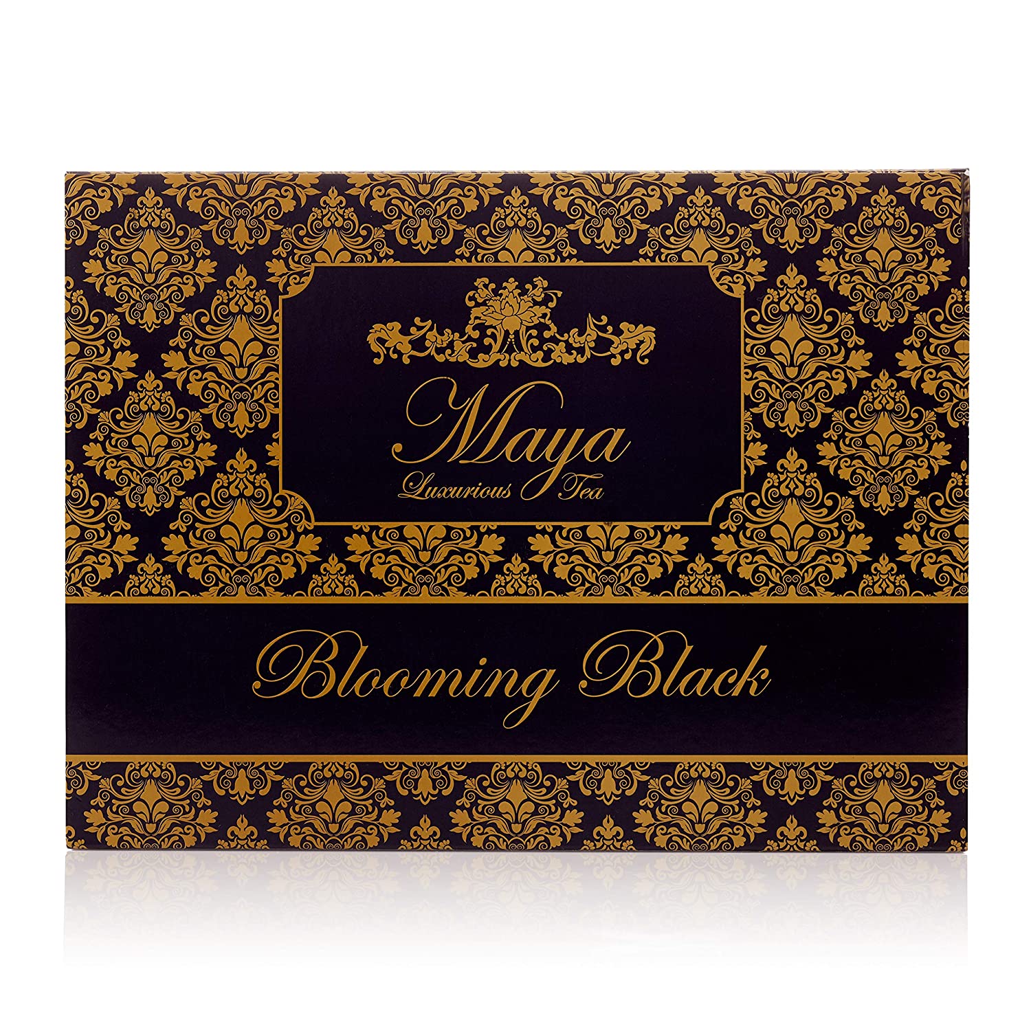 Blooming Black, Pack of 12 by Maya Luxurious